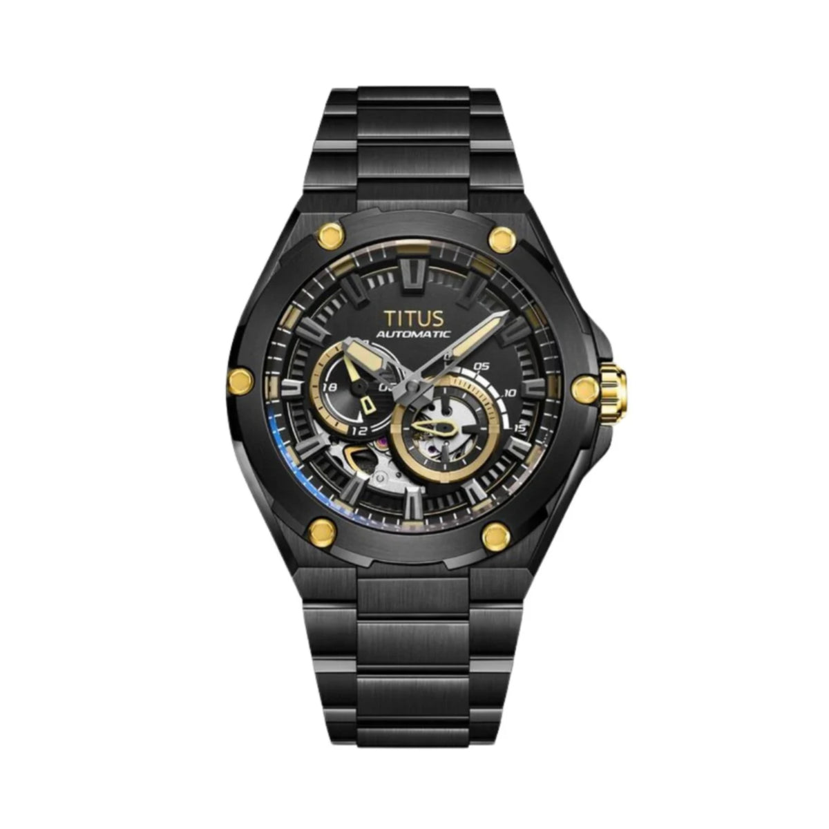 [MEN] Voyager Multi-Function Automatic Stainless Steel Men Watch [W06-03343-005]