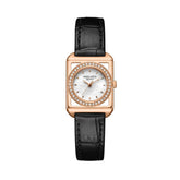[WOMEN] The Letter 3 Hands Quartz Leather Watch [W06-03344-002]