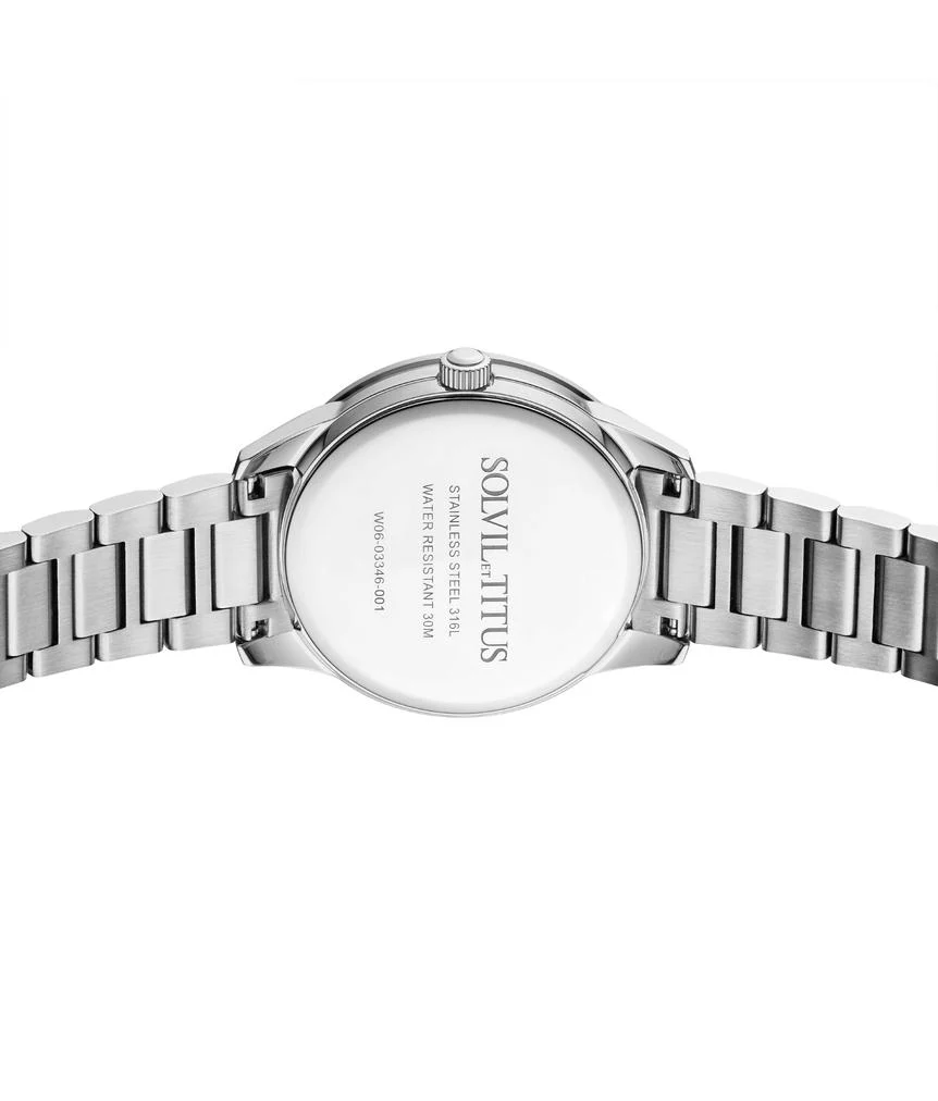 [WOMEN] Fashionista Multi-Function Quartz Stainless Steel Watch [W06-03346-001]