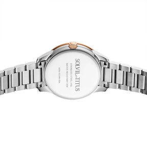 [WOMEN] Fashionista Multi-Function Quartz Stainless Steel Watch [W06-03346-004]