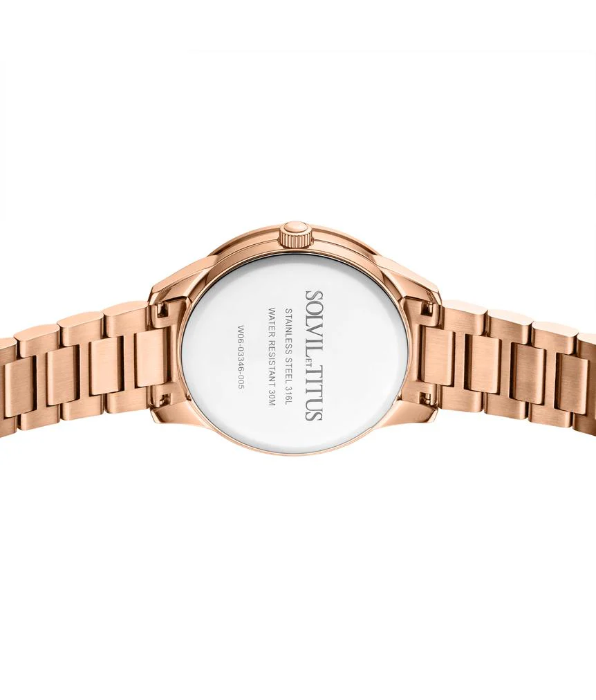 [WOMEN] Fashionista Multi-Function Quartz Stainless Steel Watch [W06-03346-005]