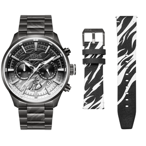 [MEN] Solvil et Titus x Satr Limited Edition Chronograph Quartz Watch [W06-03359-001]