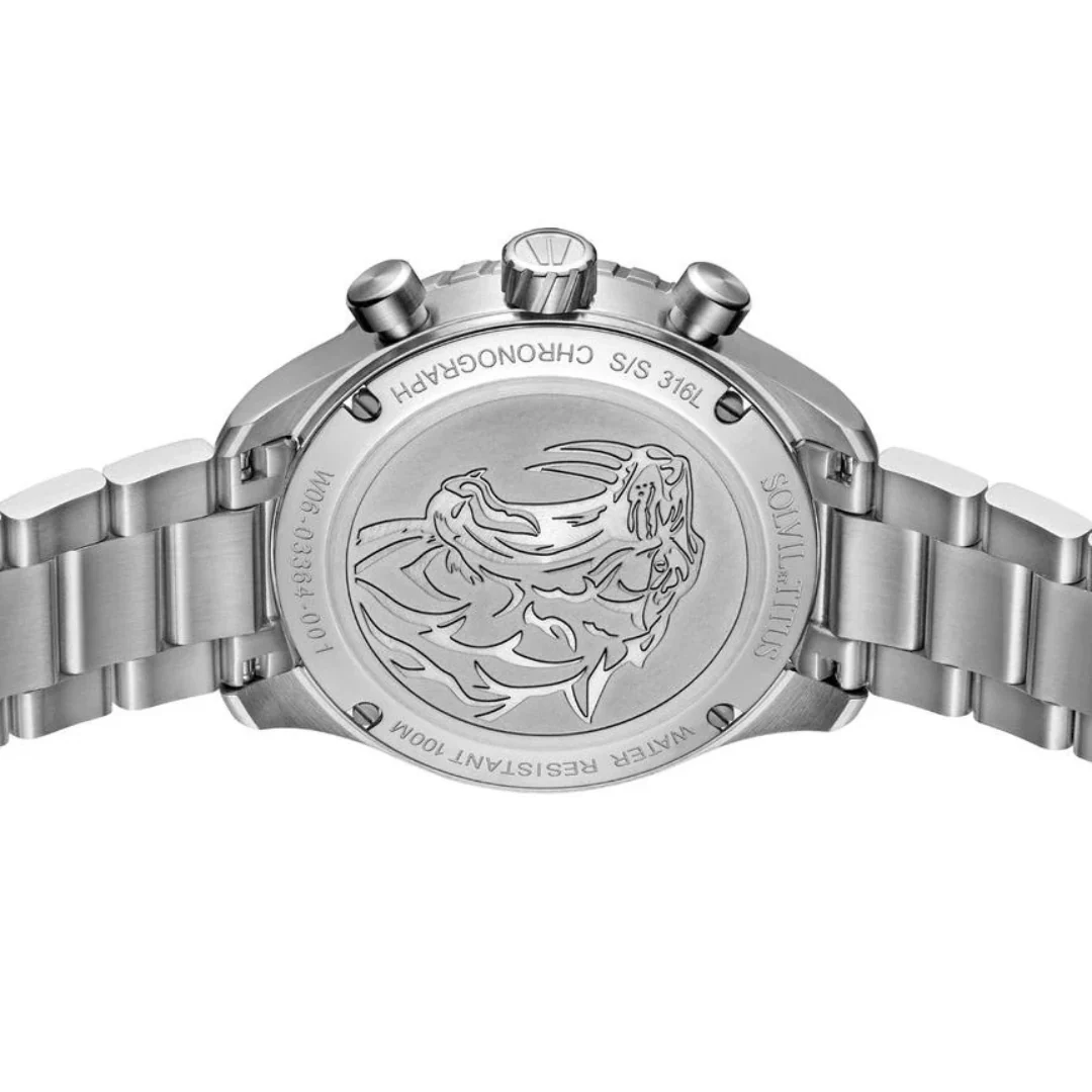 [MEN] Saber Chronograph Quartz Stainless Steel Watch [W06-03364-001]