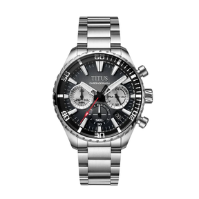 [MEN] Saber Chronograph Quartz Stainless Steel Watch [W06-03364-002]