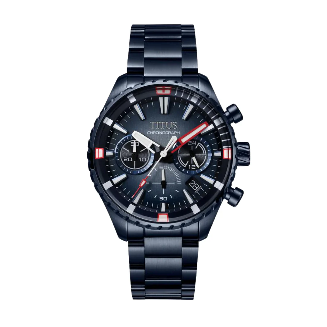 [MEN] Saber Chronograph Quartz Stainless Steel Watch [W06-03364-003]