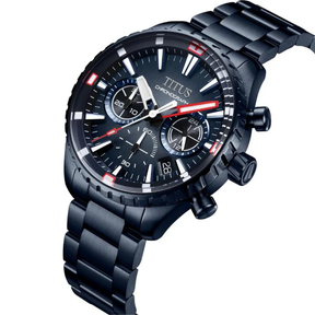 [MEN] Saber Chronograph Quartz Stainless Steel Watch [W06-03364-003]