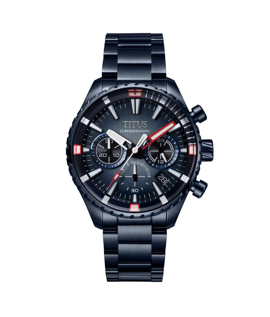 [MEN] Saber Chronograph Quartz Stainless Steel Watch [W06-03364-003]