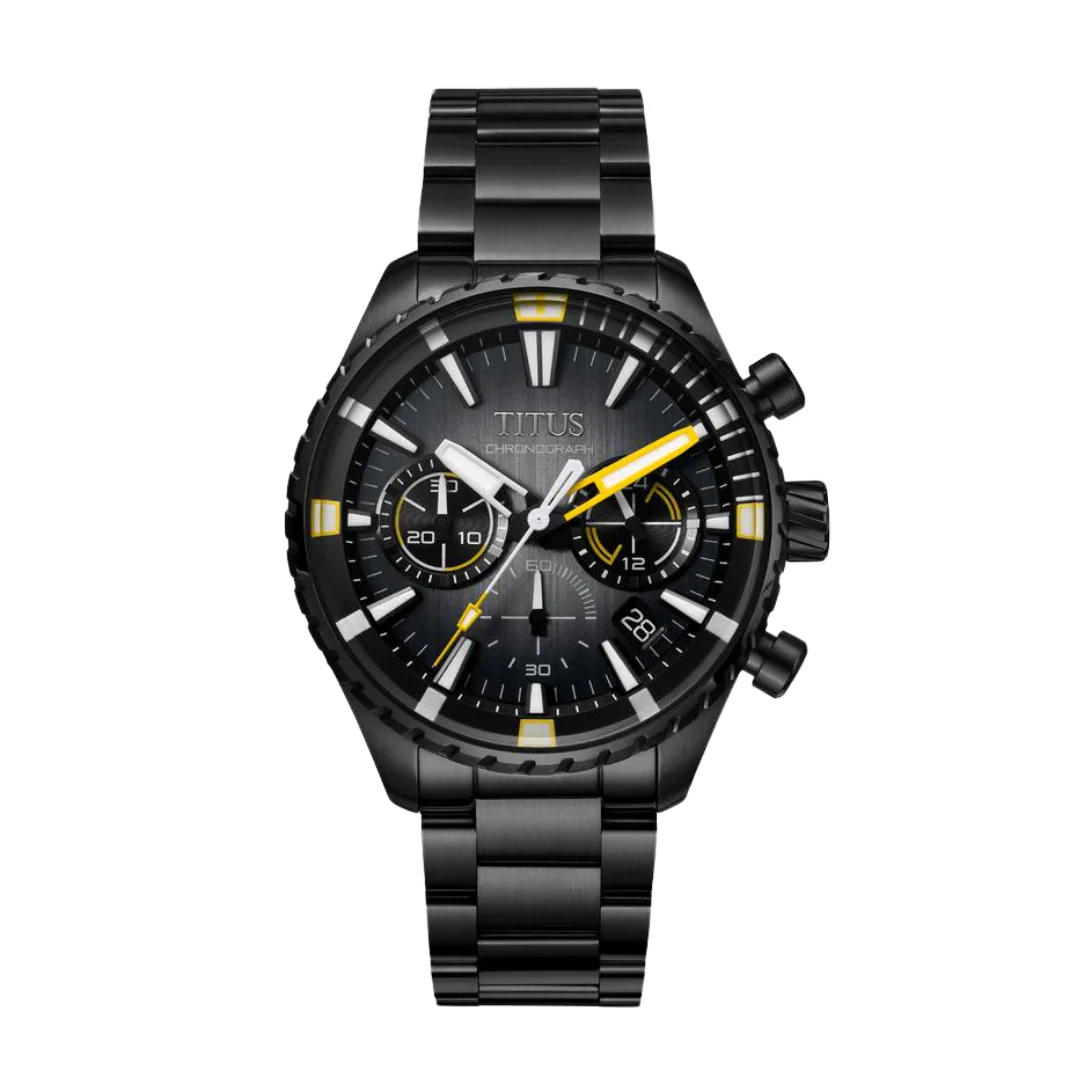 [MEN] Saber Chronograph Quartz Stainless Steel Watch [W06-03364-004]