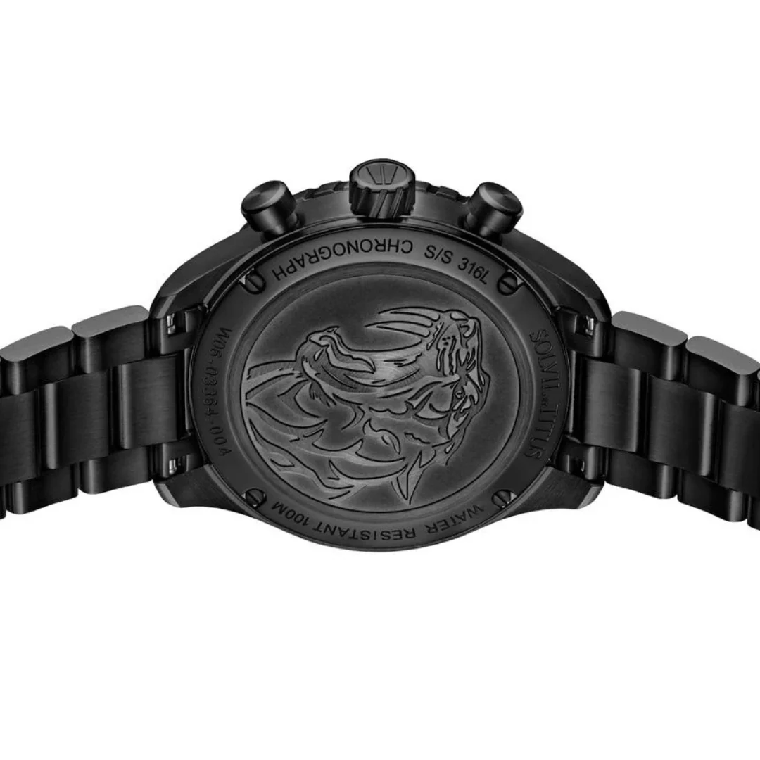 [MEN] Saber Chronograph Quartz Stainless Steel Watch [W06-03364-004]