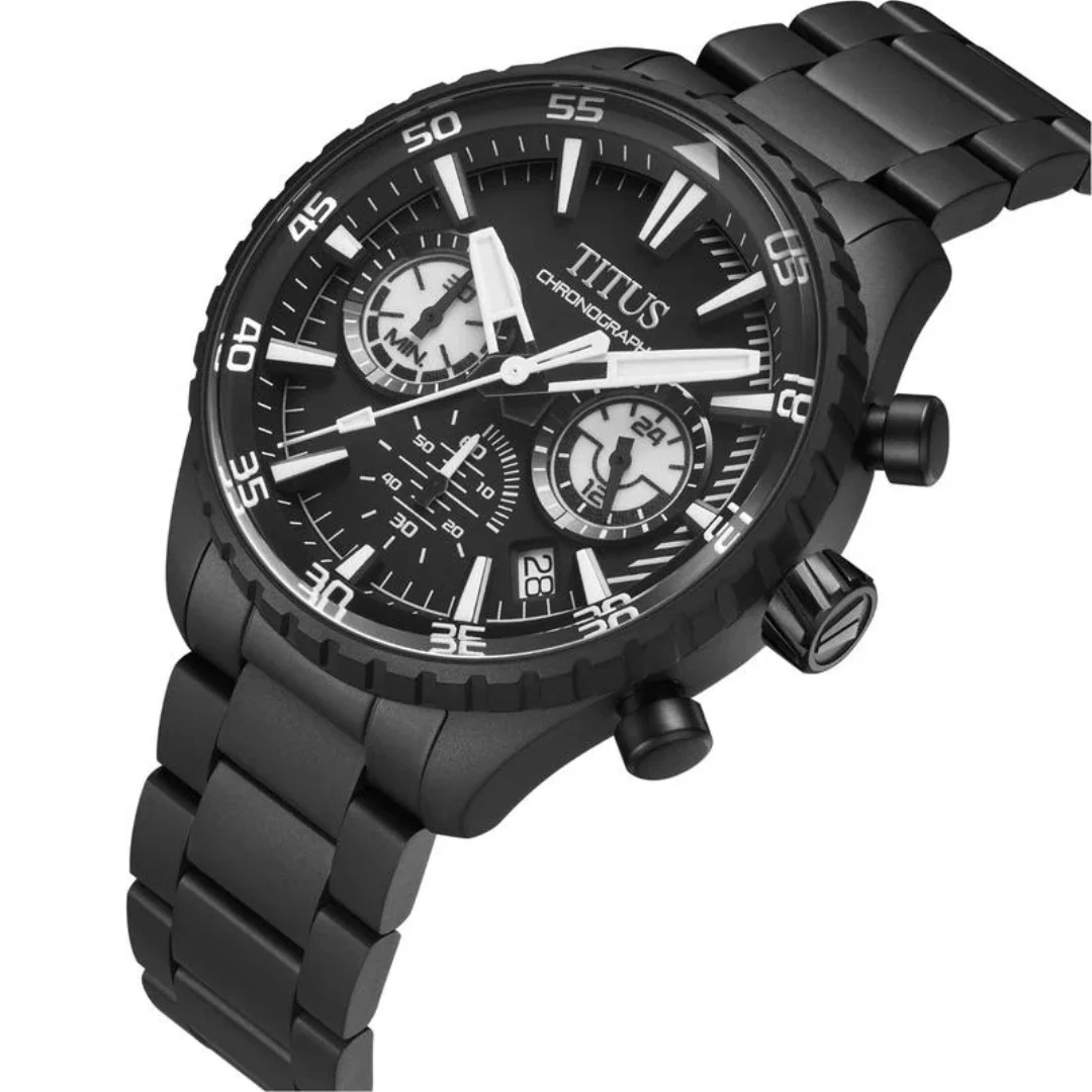 [MEN] Saber Chronograph Quartz Stainless Steel Watch [W06-03364-006]