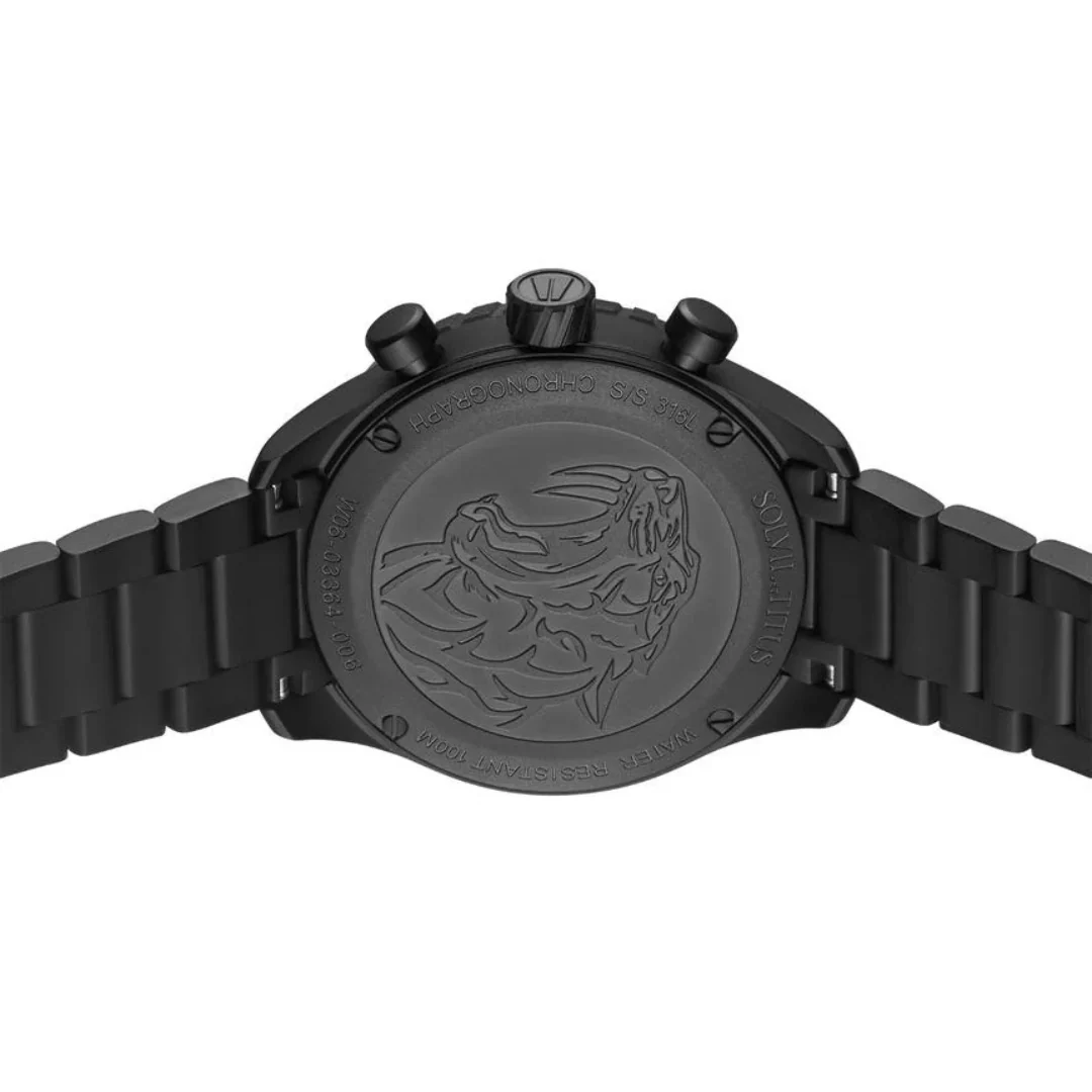 [MEN] Saber Chronograph Quartz Stainless Steel Watch [W06-03364-006]