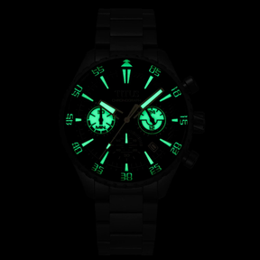 [MEN] Saber Chronograph Quartz Stainless Steel Watch [W06-03364-006]