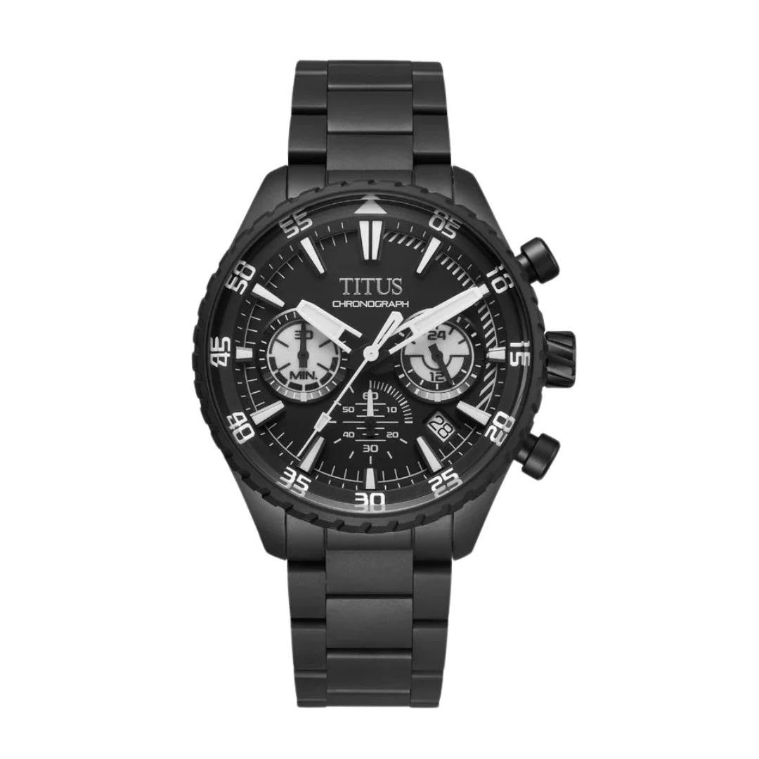 [MEN] Saber Chronograph Quartz Stainless Steel Watch [W06-03364-006]