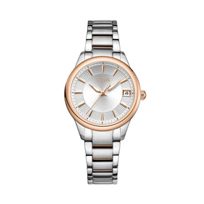 [WOMEN] Fair Lady 3 Hands Date Quartz Stainless Steel Watch [W06-03373-002]