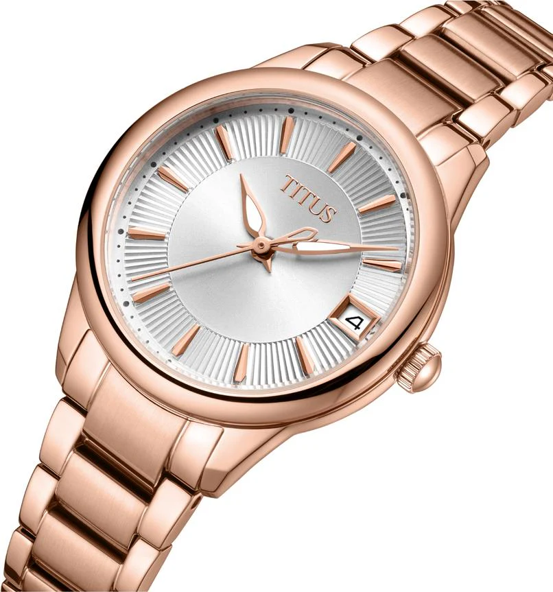 [WOMEN] Fair Lady 3 Hands Date Quartz Stainless Steel Watch [W06-03373-005]