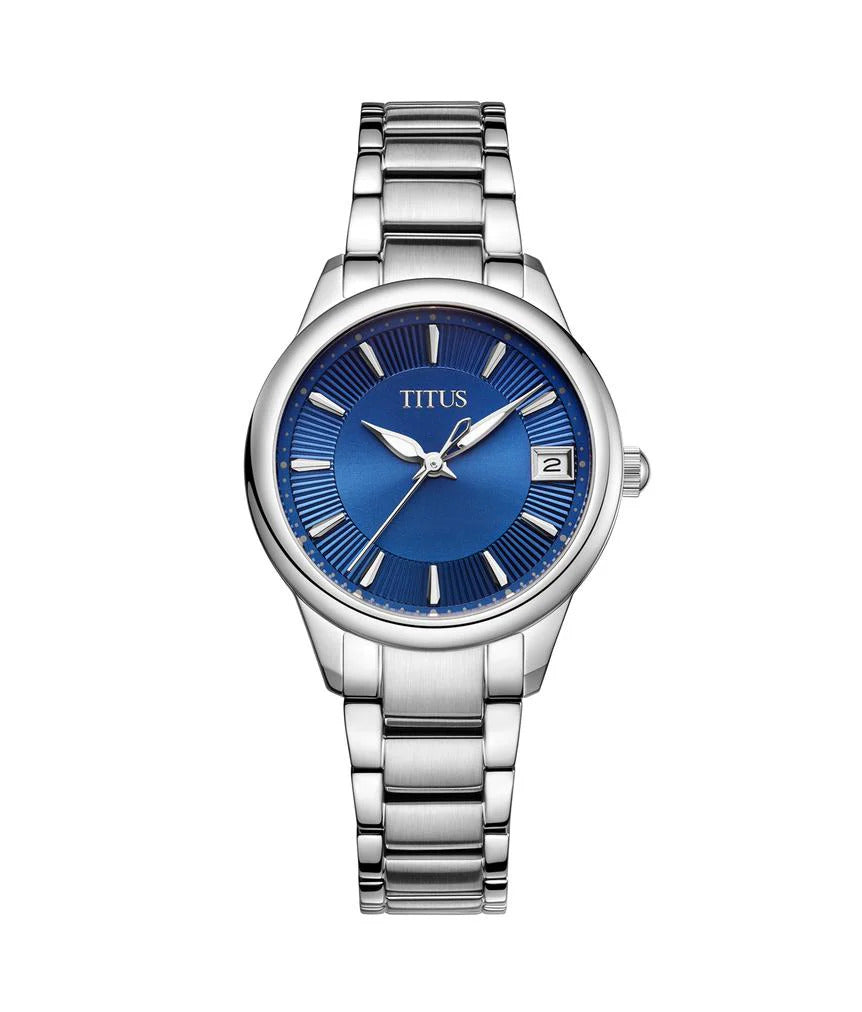 [WOMEN] Fashionista 3 Hands Date Quartz Stainless Steel Watch [W06-03373-006]