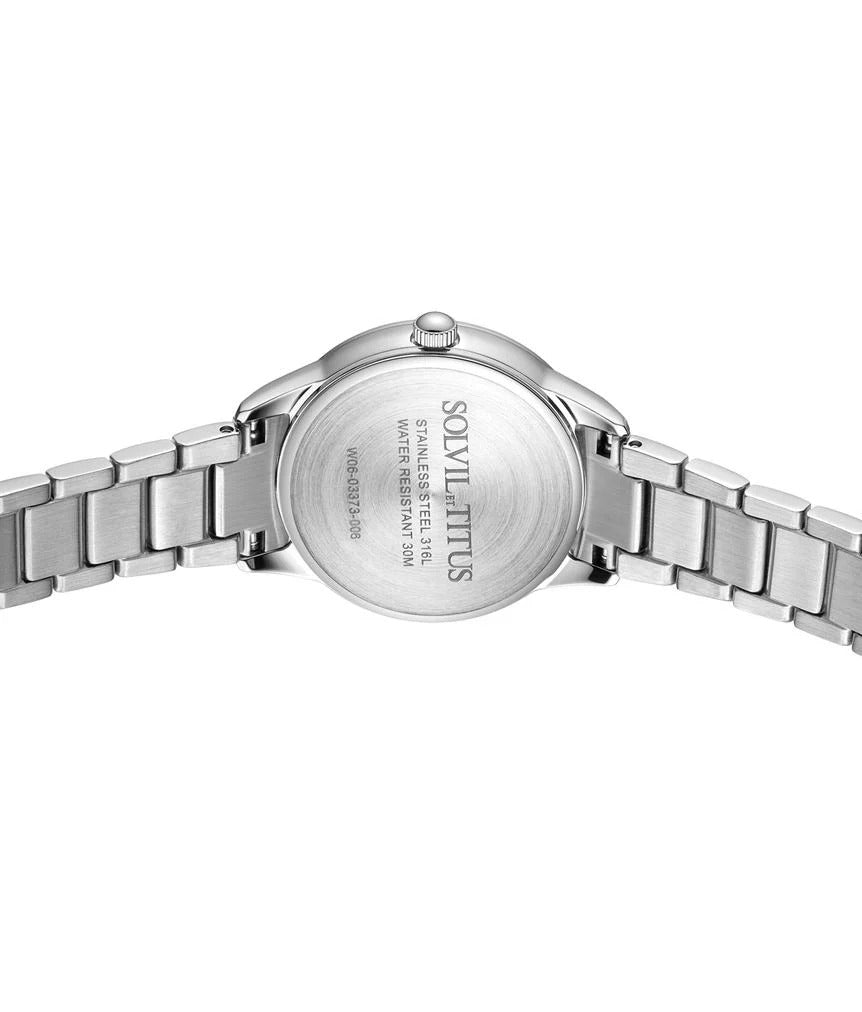 [WOMEN] Fashionista 3 Hands Date Quartz Stainless Steel Watch [W06-03373-006]