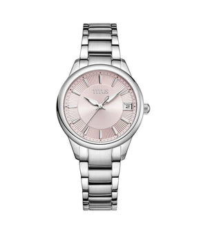[WOMEN] Fashionista 3 Hands Date Quartz Stainless Steel Watch [W06-03373-007]