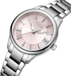 [WOMEN] Fashionista 3 Hands Date Quartz Stainless Steel Watch [W06-03373-007]