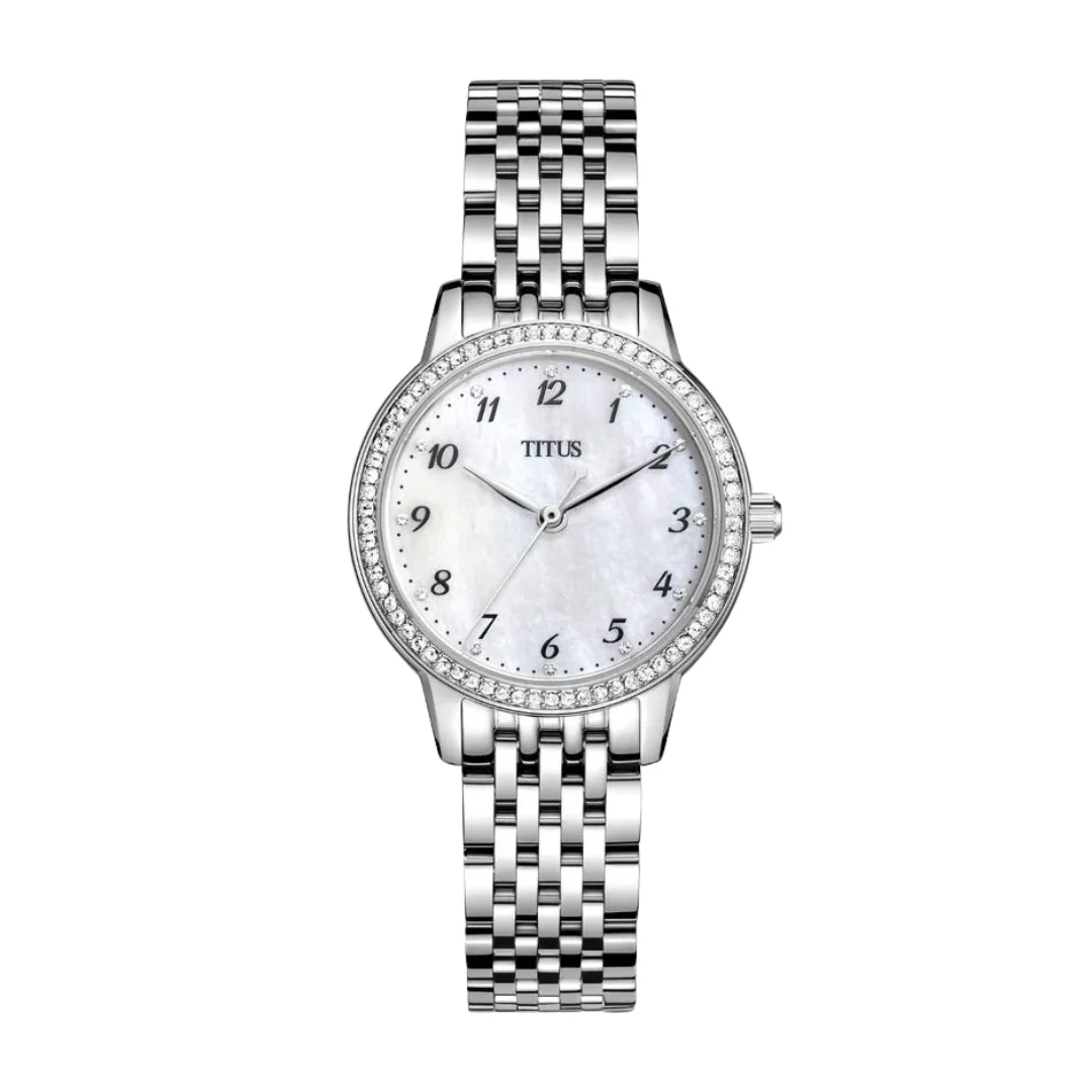 [WOMEN] Fair Lady 3 Hands Date Quartz Stainless Steel Watch [W06-03374-001]