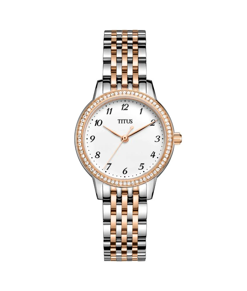 [WOMEN] Fair Lady 3 Hands Date Quartz Stainless Steel Watch [W06-03374-002]