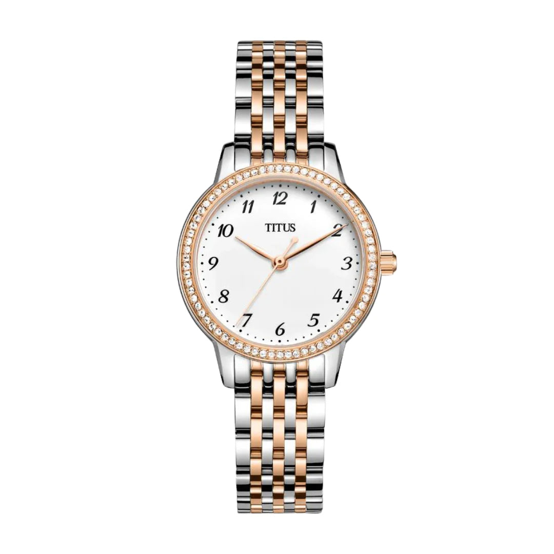 [WOMEN] Fair Lady 3 Hands Date Quartz Stainless Steel Watch [W06-03374-002]