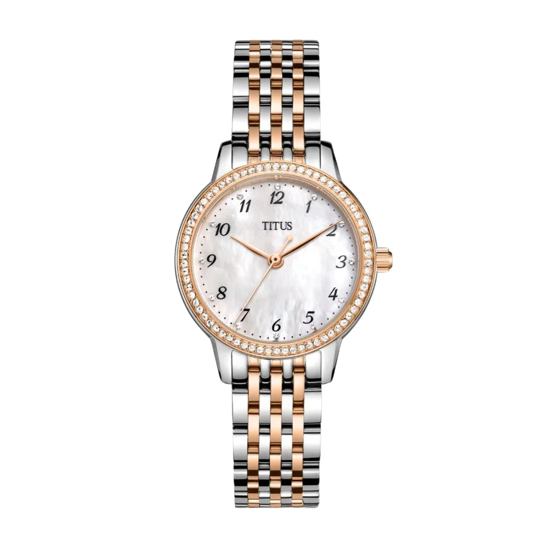 [WOMEN] Fair Lady 3 Hands Date Quartz Stainless Steel Watch [W06-03374-003]