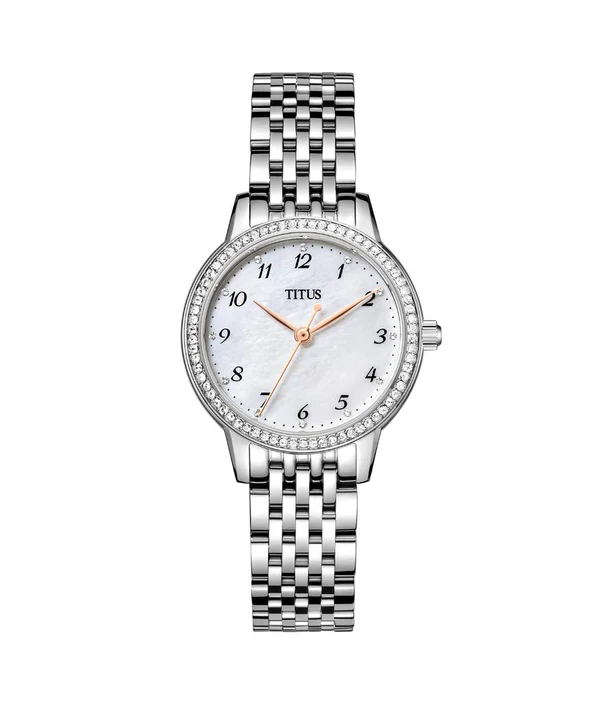 [WOMEN] Fair Lady 3 Hands Date Quartz Stainless Steel Watch [W06-03374-005]