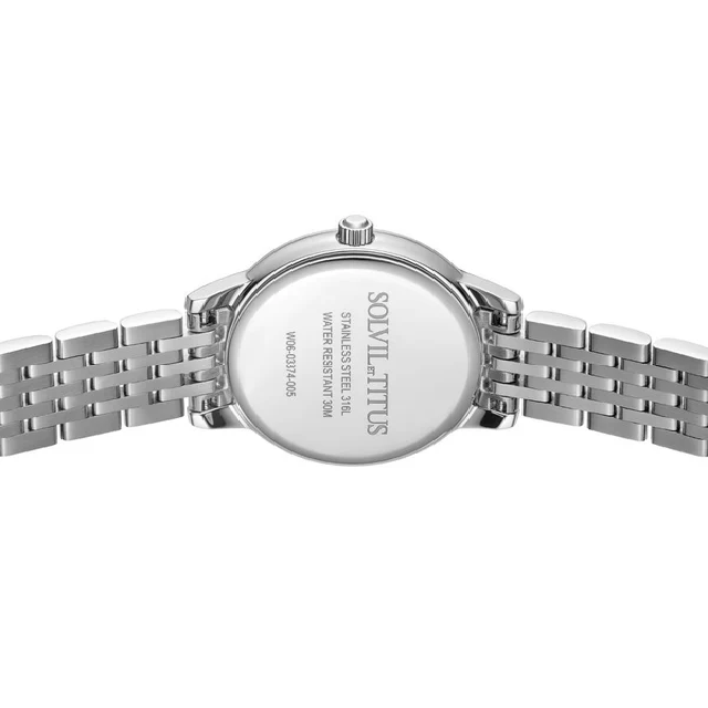 [WOMEN] Fair Lady 3 Hands Date Quartz Stainless Steel Watch [W06-03374-005]