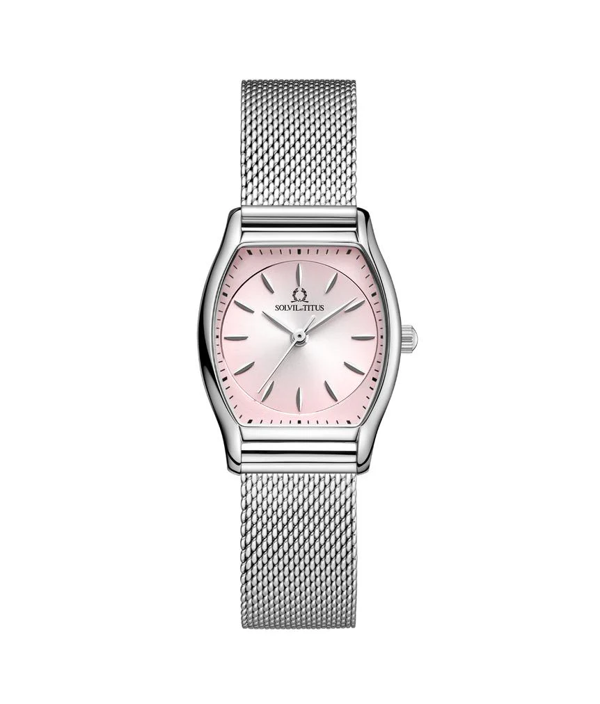 [WOMEN] Solvil et Titus Barista 3 Hands Quartz Stainless Steel Watch [W06-03384-004]