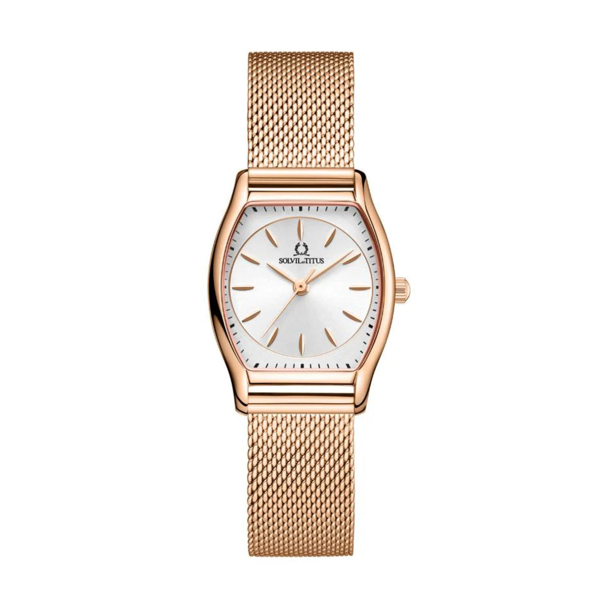 [WOMEN] Solvil et Titus Barista 3 Hands Quartz Stainless Steel Watch [W06-03384-005]