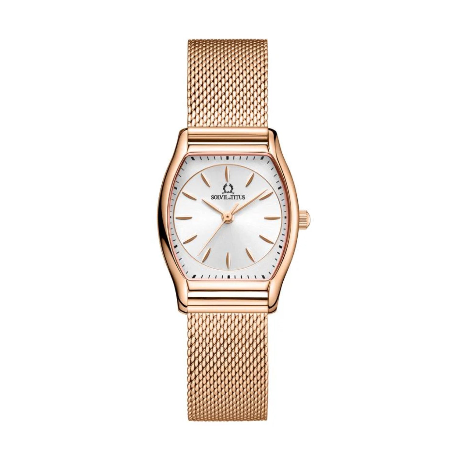 [WOMEN] Solvil et Titus Barista 3 Hands Quartz Stainless Steel Watch [W06-03384-005]