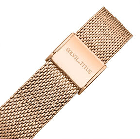 [WOMEN] Solvil et Titus Barista 3 Hands Quartz Stainless Steel Watch [W06-03384-005]