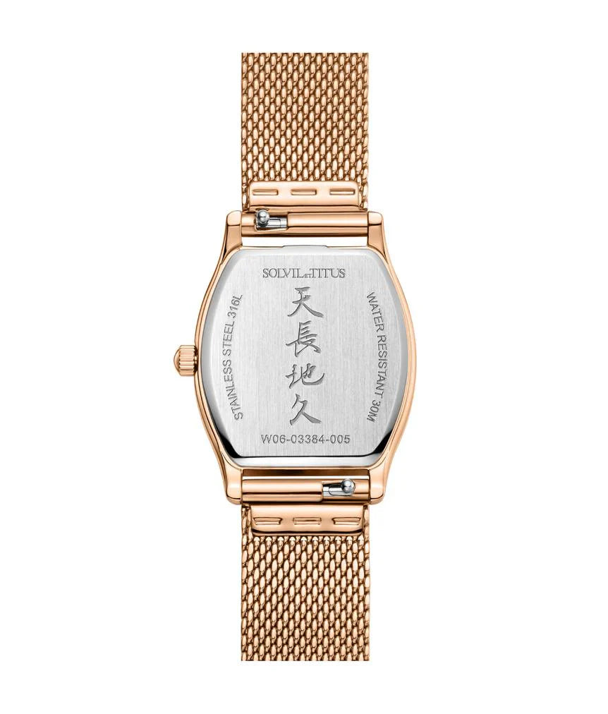 [WOMEN] Solvil et Titus Barista 3 Hands Quartz Stainless Steel Watch [W06-03384-005]