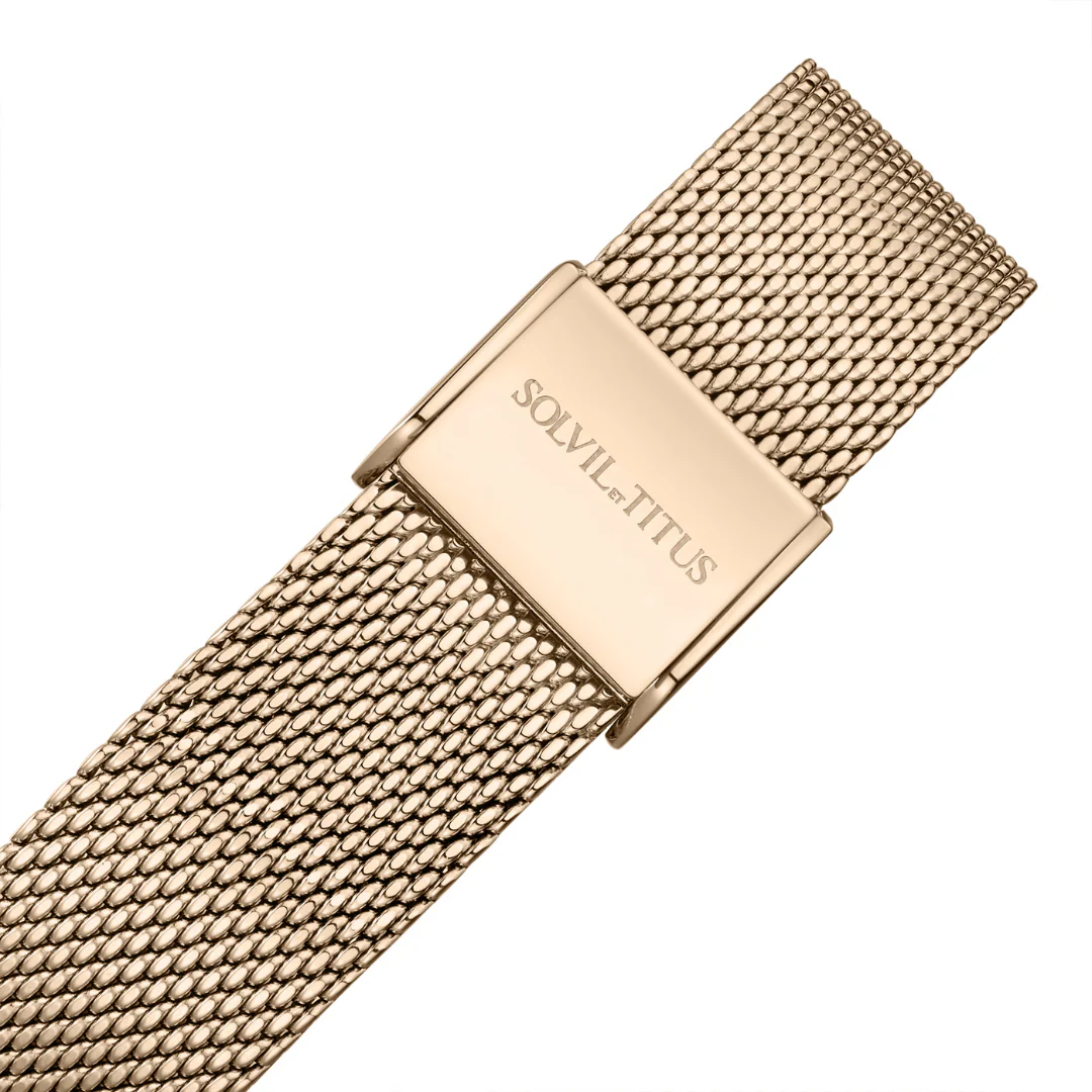 [WOMEN] Solvil et Titus Barista 3 Hands Quartz Stainless Steel Watch [W06-03384-009]