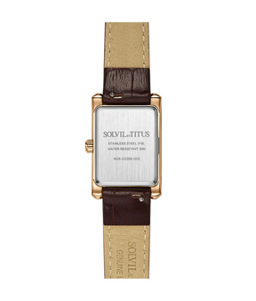 [WOMEN] Fair Lady 2 Hands Quartz Leather Watch [W06-03399-003]