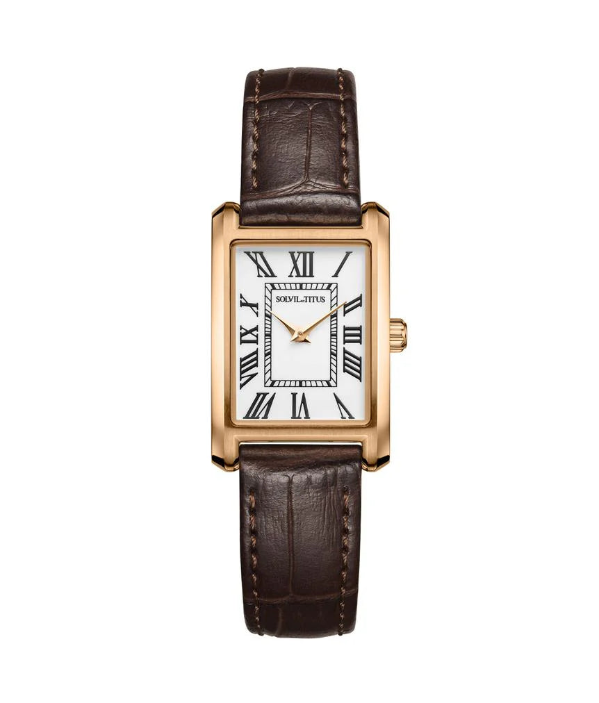 [WOMEN] Fair Lady 2 Hands Quartz Leather Watch [W06-03399-003]