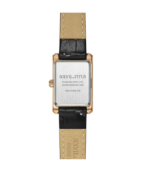 [WOMEN] Fair Lady 2 Hands Quartz Leather Watch [W06-03399-004]