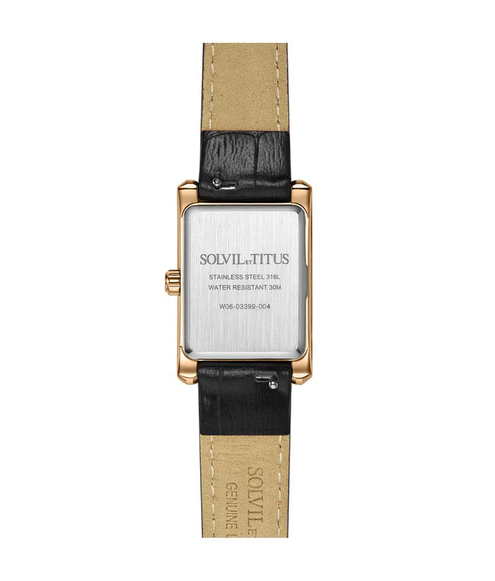 [WOMEN] Fair Lady 2 Hands Quartz Leather Watch [W06-03399-004]