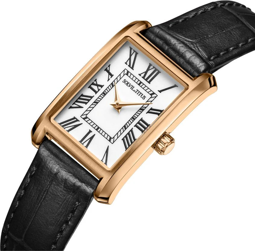[WOMEN] Fair Lady 2 Hands Quartz Leather Watch [W06-03399-004]
