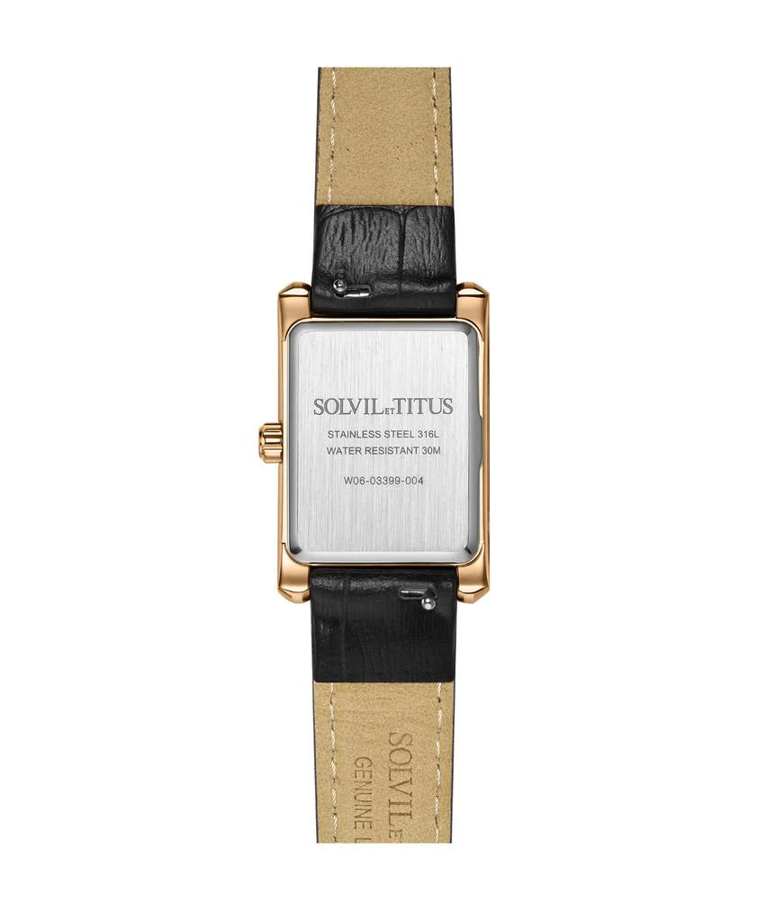 [WOMEN] Fair Lady 2 Hands Quartz Leather Watch [W06-03399-004]