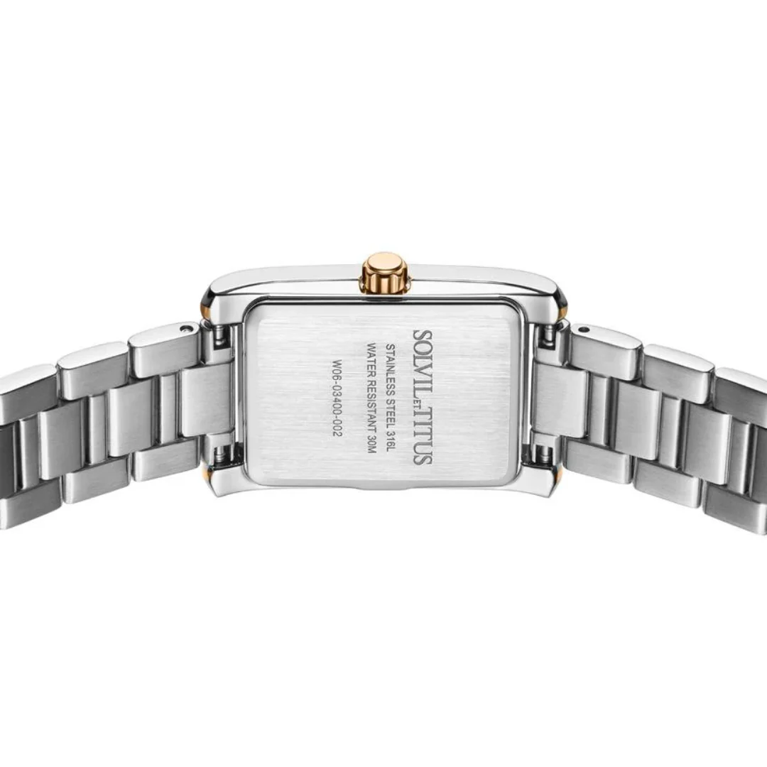[WOMEN] Fair Lady 2 Hands Quartz Stainless Steel Watch [W06-03400-002]