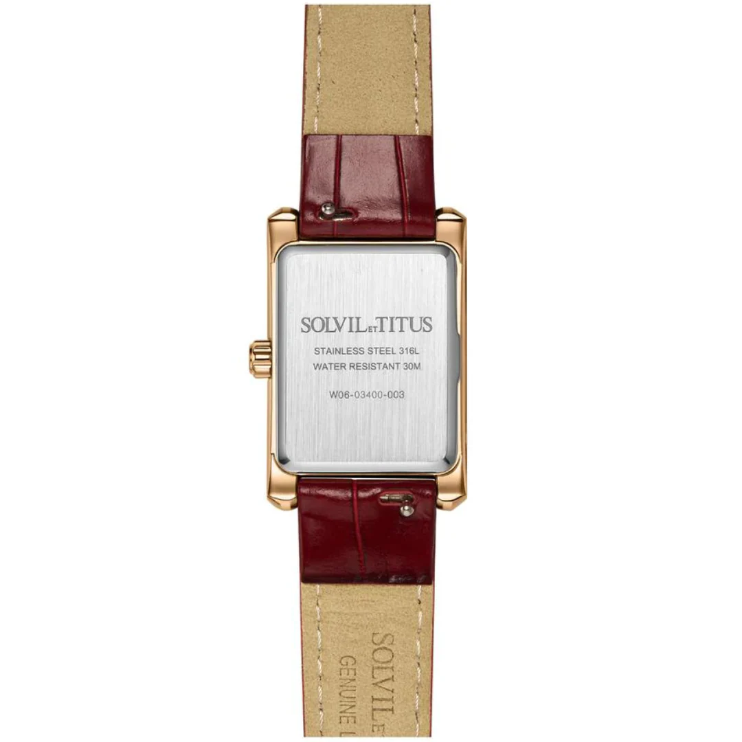 [WOMEN] Fair Lady 2 Hands Quartz Leather Watch [W06-03400-003]