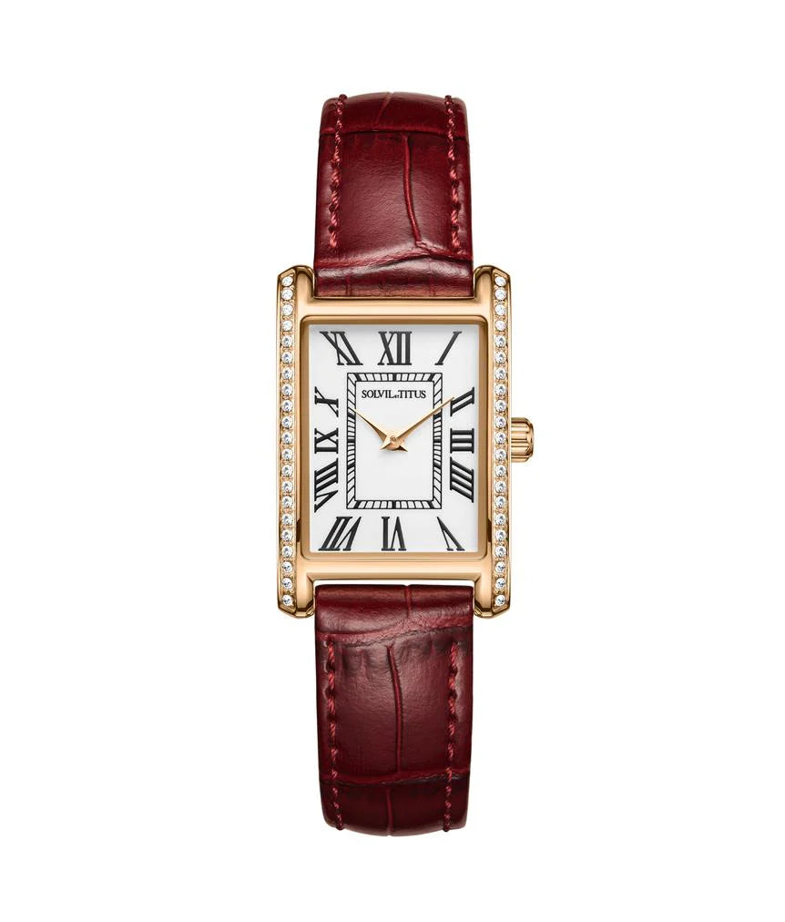[WOMEN] Fair Lady 2 Hands Quartz Leather Watch [W06-03400-003]
