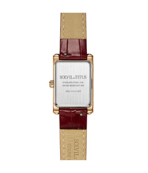[WOMEN] Fair Lady 2 Hands Quartz Leather Watch [W06-03400-003]