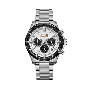 [MEN] Saber Chronograph Quartz Stainless Steel Watch [W06-03401-001]