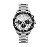 [MEN] Saber Chronograph Quartz Stainless Steel Watch [W06-03401-001]