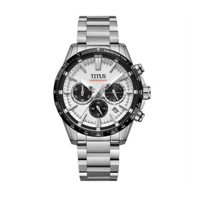 [MEN] Saber Chronograph Quartz Stainless Steel Watch [W06-03401-001]