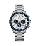 [MEN] Saber Chronograph Quartz Stainless Steel Watch [W06-03401-002]