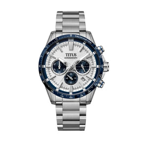 [MEN] Saber Chronograph Quartz Stainless Steel Watch [W06-03401-002]
